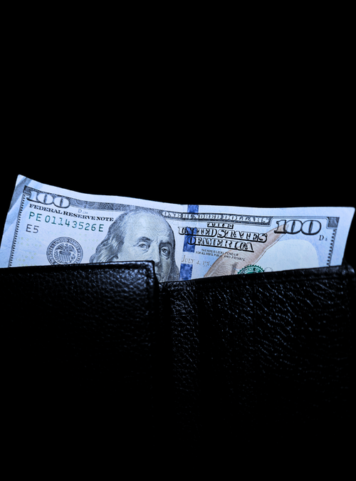 $100 wallet